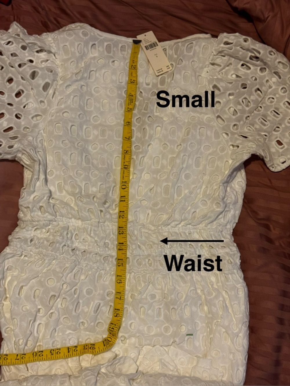 NWT Anthropologie Somerset Maxi Dress Eyelet Edition WHITE - Picture 9 of 16